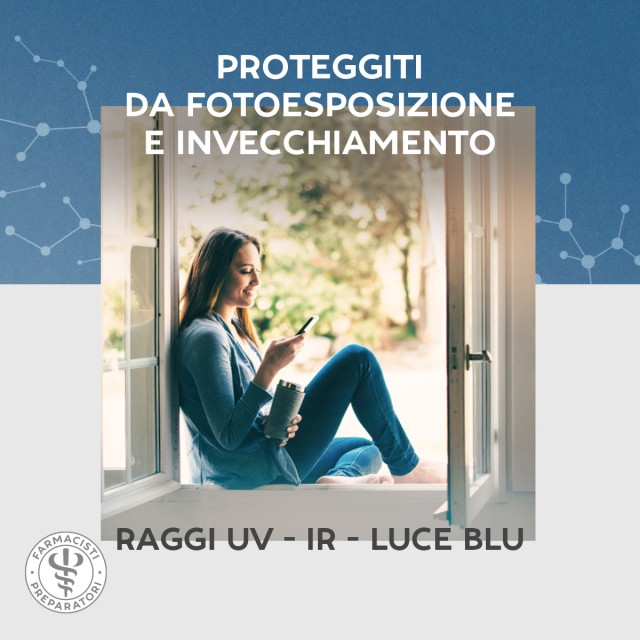 Proteggere la pelle dalla luce blu